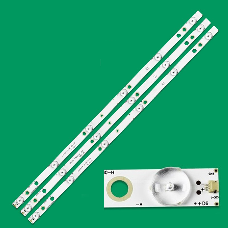 3PCS New LCD TV backlight universal light strip 6 lights for all brands of TV