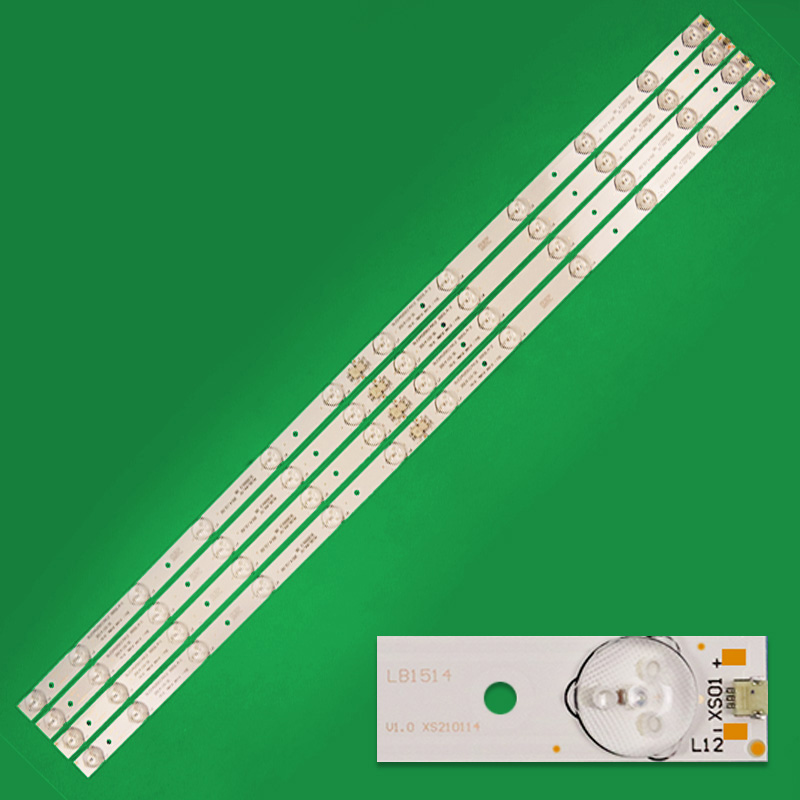 4PCS New LCD TV Backlight Universal Light Strip 6+6 Lights Suitable For All Brands Of TV