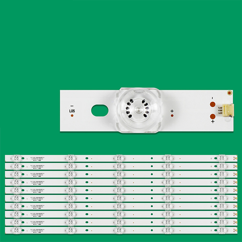 10PCS New LCD TV Backlight Universal Light Strip 5 Lights Suitable For All Brands Of TV