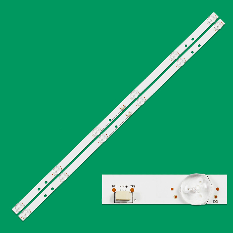 2PCS New LCD TV Backlight Universal Light Strip 6 Lights Suitable For All Brands Of TV