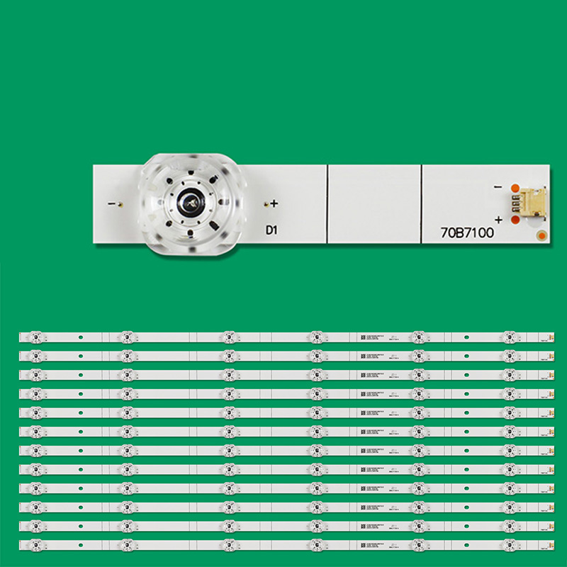 12PCS New LCD TV Backlight Universal Light Strip 6 Lights Suitable For All Brands Of TV