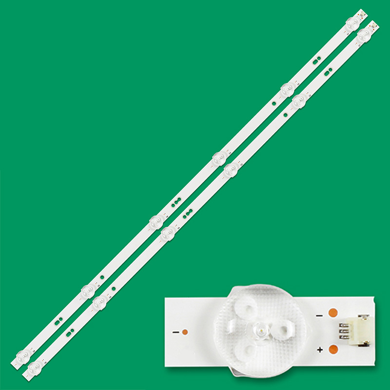 2PCS New LCD TV Backlight Universal Light Strip 6 Lights Suitable For All Brands Of TV