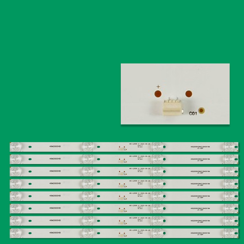 XS 8PCS=4LED New LCD TV Backlight Universal Light Strip 4 Lights For All Brands Of TV