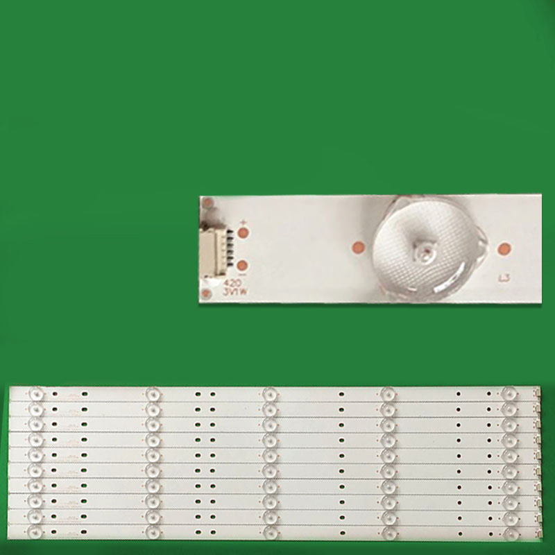 10PCS New LCD TV Backlight Universal Light Strip 5 Lights Suitable For All Brands Of TV