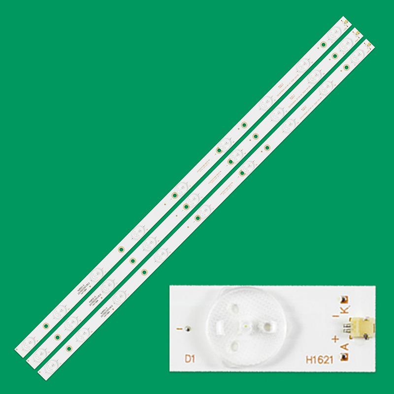 3PCS New LCD TV Backlight Universal Light Strip 9 Lights Suitable For All Brands Of TV