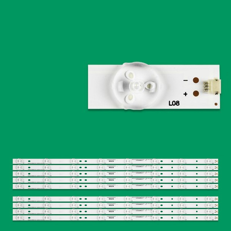 10PCS New LCD TV Backlight Universal Lamp Strip 7 Lamps Suitable For All Brands Of TV