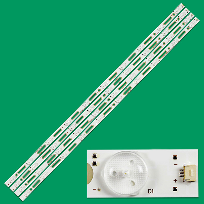 4PCS New LCD TV Backlight Universal Light Strip 10 Lights Suitable For All Brands Of TV