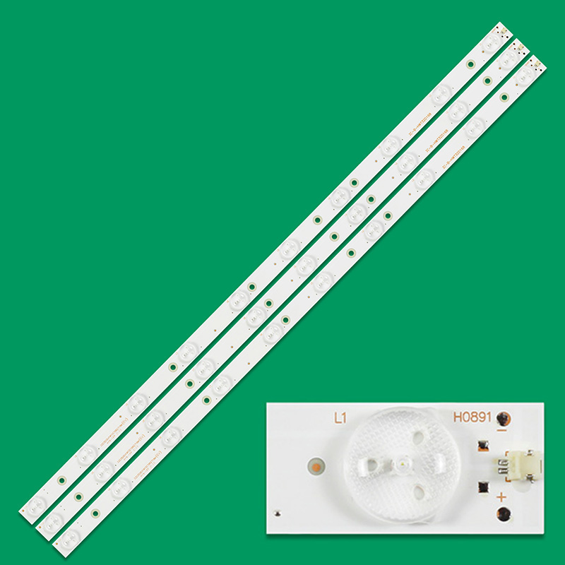 3PCS New LCD TV Backlight Universal Light Strip 10 Lights Suitable For All Brands Of TV