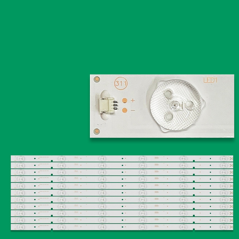 XS 11pcs New LCD TV Backlight Universal Light Strip 6 Lights Suitable For All Brands Of TV