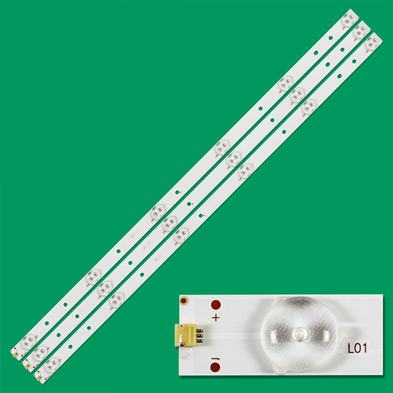 3PCS = 6LED New LCD TV Backlight Universal Light Strip 6 Lights Suitable For All Brands Of TV