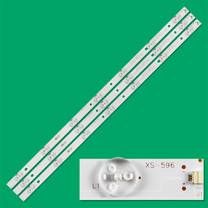 3PCS New LCD TV Backlight Universal Lamp Strip 7 Lamps Suitable For All Brands Of TV