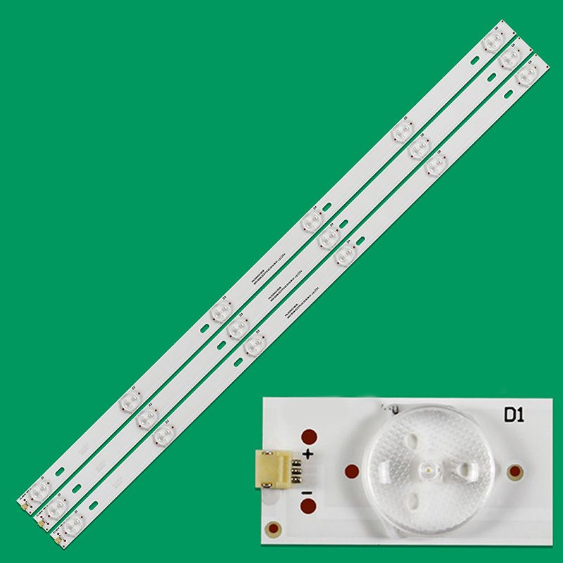 3PCS New LCD TV Backlight Universal Light Strip 6 Lights Suitable For All Brands Of TV