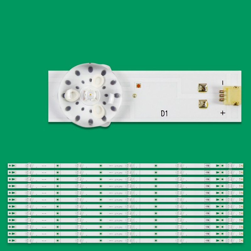12PCS New LCD TV Backlight Universal Light Strip 5 Lights Suitable For All Brands Of TV