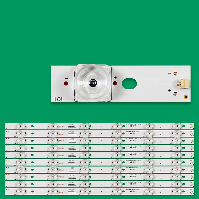 XS 10PCS=6LED  New LCD TV Backlight Universal Light Strip 6 Lights Suitable For All Brands Of TV