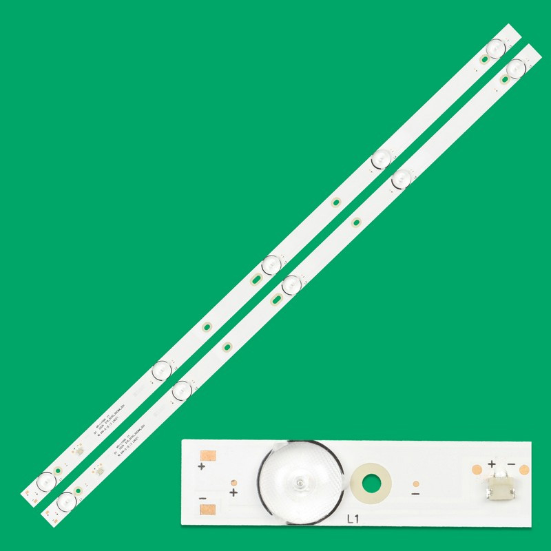 2PCS New LCD TV Backlight Universal Light Strip 5 Lights For All Brands Of TV