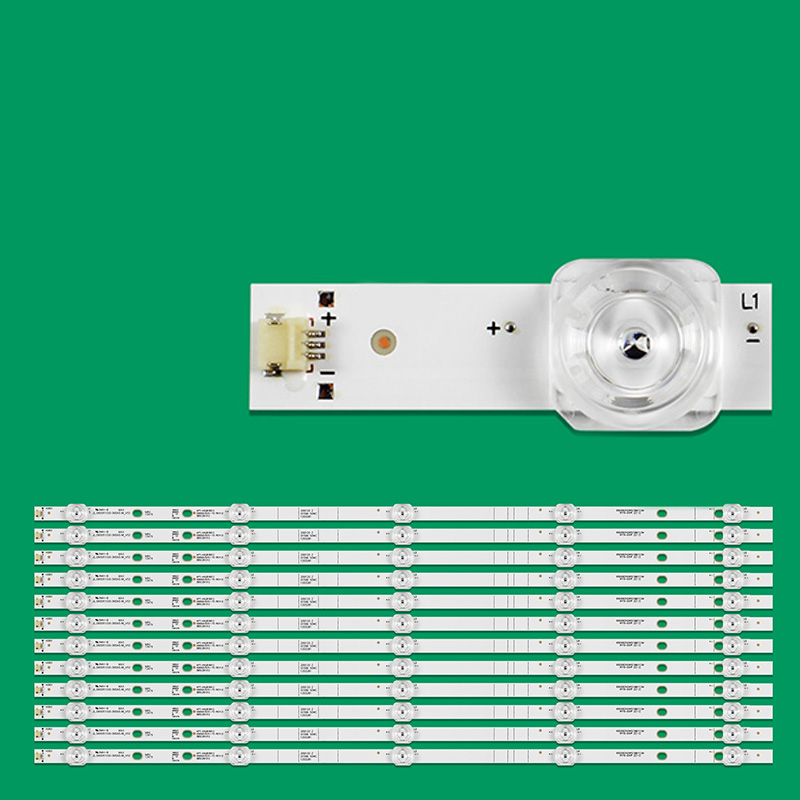 12PCS New LCD TV Backlight Universal Light Strip 5 Lights Suitable For All Brands Of TV