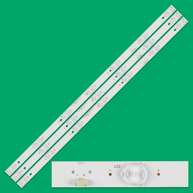 XS 3PCS New LCD TV Backlight Universal Light Strip 7 Lights For All Brands Of TV