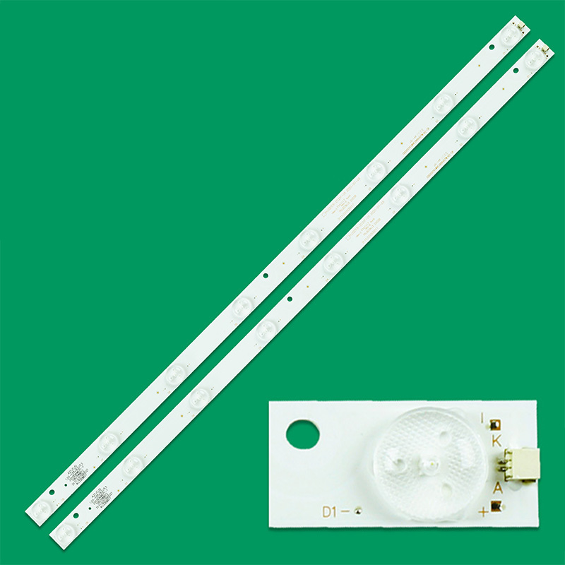 2PCS New LCD TV Backlight Universal Lamp Strip 8 Lamps Suitable For All Brands Of TV