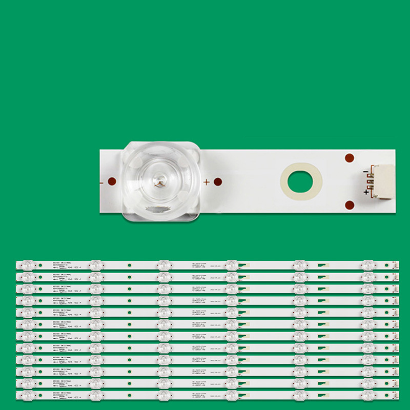 12PCS New LCD TV Backlight Universal Light Strip 6 Lights Suitable For All Brands Of TV