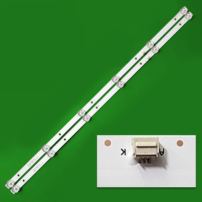 2PCS New LCD TV Backlight Universal Light Strip 6 Lights Suitable For All Brands Of TV