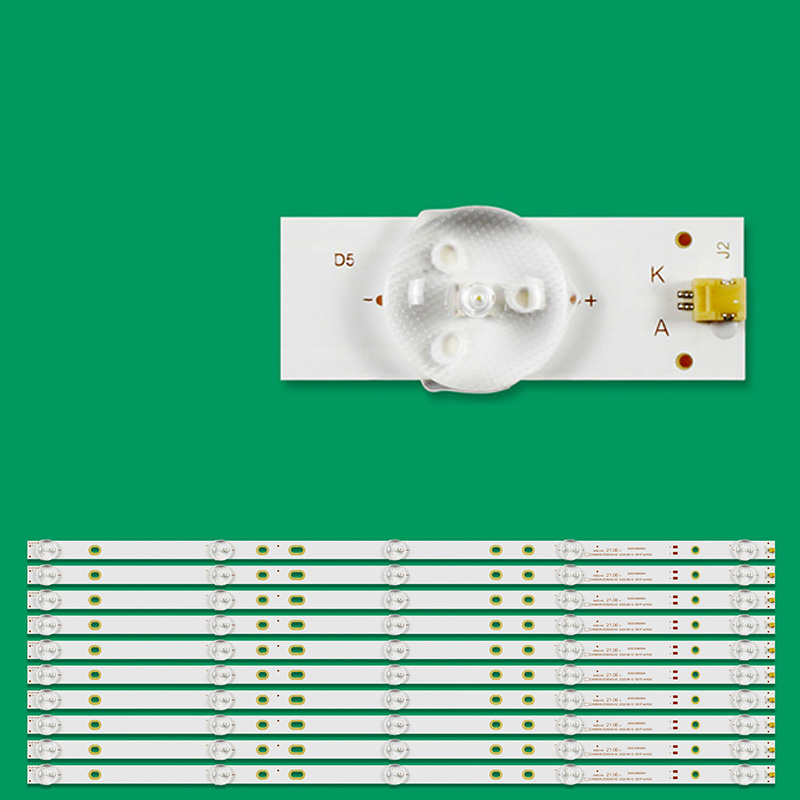 10PCS New LCD TV Backlight Universal Light Strip 5 Lights Suitable For All Brands Of TV