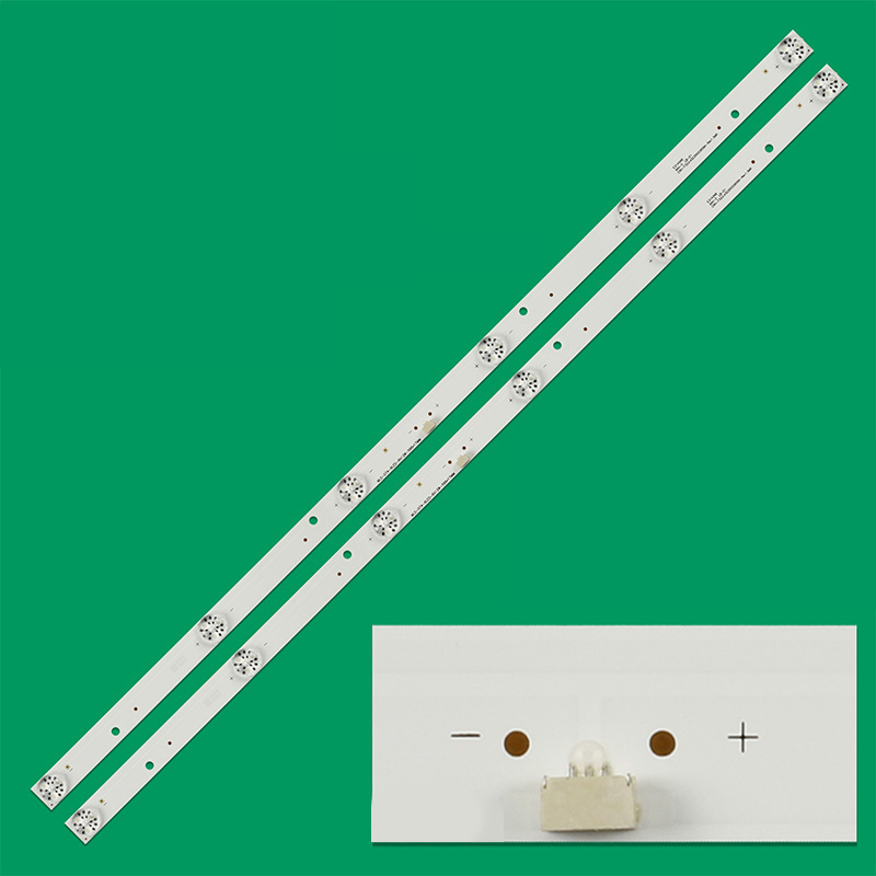 2PCS=6LED New LCD TV Backlight Universal Light Strip 6 Lights Suitable For All Brands Of TV