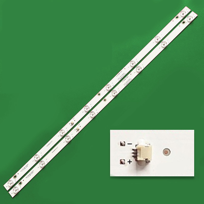 2PCS New LCD TV Backlight Universal Light Strip 8 Lights Suitable For All Brands Of TVitable For LCD TV 